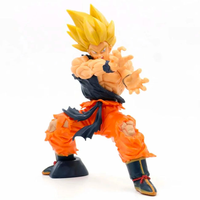Anime Characters PVC Dragon Ball Z Son Goku Kamehameha 18cm | Flowingstars