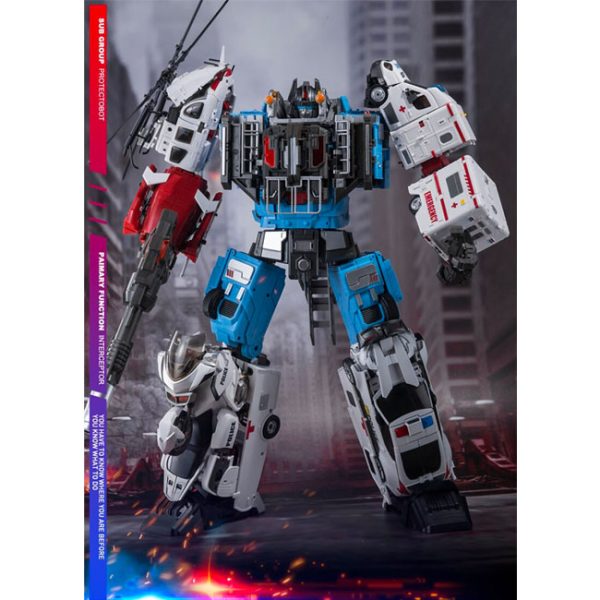 Transformers Action Figures GT-08 Guardian Defensor Full Set